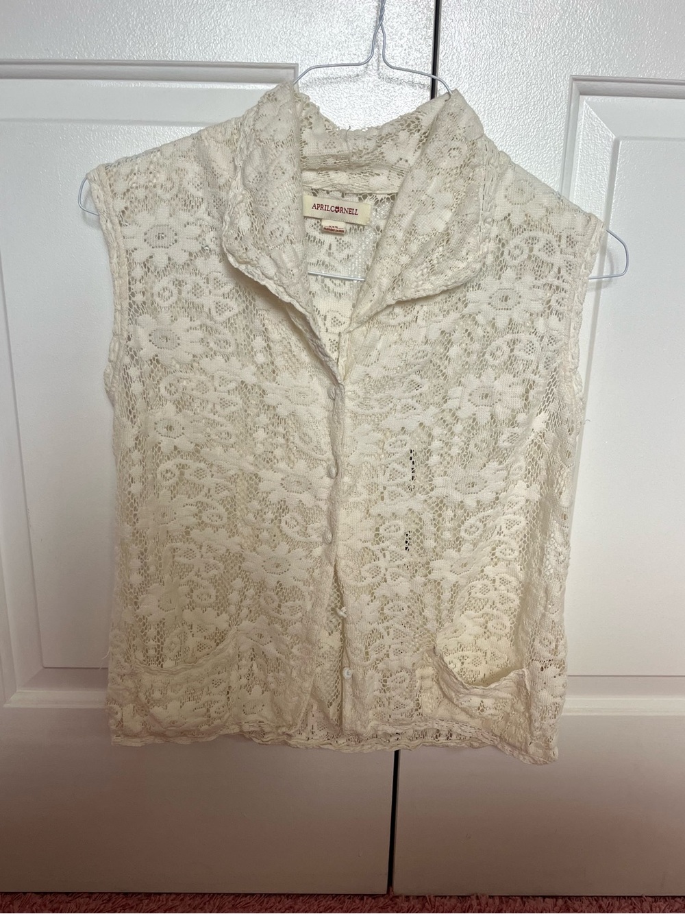 APRIL CORNELL LACE TUNIC